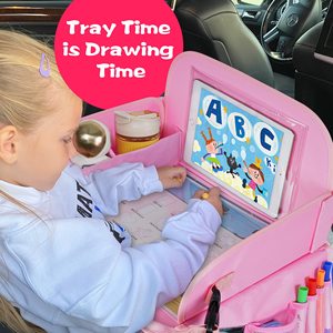 Trẻ em du lịch chơi khay với dây kéo đóng cửa công suất lớn và bền <span class=keywords><strong>EVA</strong></span> chất liệu cho xe ghế sử dụng - Product Image 2