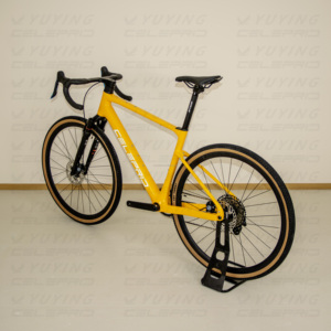 Fourche de suspension avant personnalisée 7,8 kg 12 vitesses en fibre de carbone pour vélo de course avec jante en aluminium et frein à disque 700c*45c GR-1S - Product Image 1