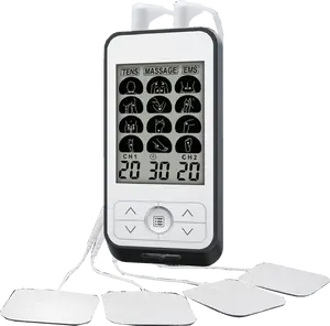 Electroestimulador Muscular Electrónico Tens, equipo de terapia física para aliviar el dolor, masaje, relajación - Product Image 1