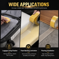 Ruban adhésif double face en maille de qualité supérieure, forte adhérence, ruban en fibre de verre pour l'application de joints de porte en EPDM