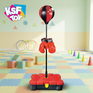 Ensemble de matériel de fitness domestique pour enfants en gros : Ballon de réaction en forme de poire et ballon de boxe de vitesse - Product Image 6