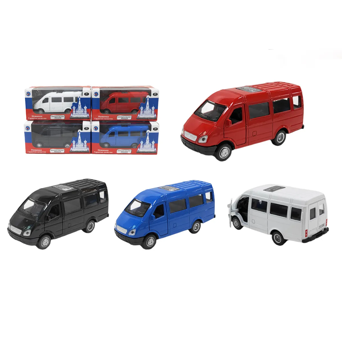 High quality OEM customized miniature 1:32 scale emulation diecast model truck toy light music alloy van