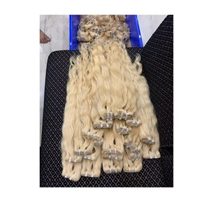 Cabello humano virgen crudo de visón brasileño Natural Remy 100% cabello indio sin procesar a granel - Product Image 1