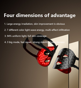 60min Endurance Facial Mask Silicone Fast Charging Facial <b>Massage</b> Tool Skin Rejuvenation Adjustable Face Mask for <b>Personal</b> Care - Product Image 4