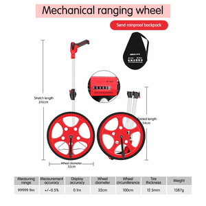 Outils de mesure longue <span class=keywords><strong>distance</strong></span> professionnels mètre roue de mesure de <span class=keywords><strong>distance</strong></span> pliable - Product Image 5