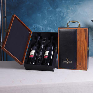 Coffret cadeau <span class=keywords><strong>de</strong></span> <span class=keywords><strong>vin</strong></span> <span class=keywords><strong>en</strong></span> cuir <span class=keywords><strong>en</strong></span> <span class=keywords><strong>bois</strong></span> <span class=keywords><strong>de</strong></span> luxe coffret capacité <span class=keywords><strong>de</strong></span> 2 <span class=keywords><strong>bouteilles</strong></span> mallette <span class=keywords><strong>de</strong></span> rangement vernie <span class=keywords><strong>en</strong></span> relief <span class=keywords><strong>pour</strong></span> emballage artisanal <span class=keywords><strong>de</strong></span> <span class=keywords><strong>vin</strong></span> <span class=keywords><strong>en</strong></span> verre - Product Image 2