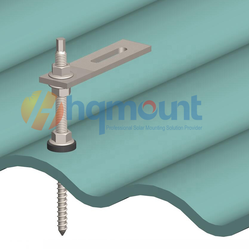 Крепление HQ для установки на солнечной батарее, Комплект болтов для деревянной крыши, на солнечной батарее, из нержавеющей стали, на солнечной батарее