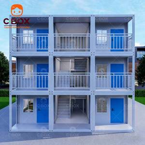Cbox Eco-Friendly Ready Made Guesthouse Modular Fireproof Hotel Suite with Bathroom and Kitchen Detachable Container House - Product Image 3