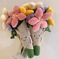 Boneka Mawar Mewah Isi Kapas PP Merek OEM - Hadiah untuk Anak Perempuan di Hari Pernikahan, Hari Valentine & Ulang Tahun