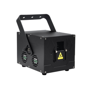 תאורת לייזר מקצועית 5W RGB עם בקרת DMX512 ומבנה אלומיניום לתאורת במה במועדוני דיסקו ותקליטנים - Product Image 2
