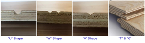 Legno di pioppo pino tongue and groove U V <span class=keywords><strong>W</strong></span> T compensato scanalato compensato scanalato per edilizia e decorazione - Product Image 2