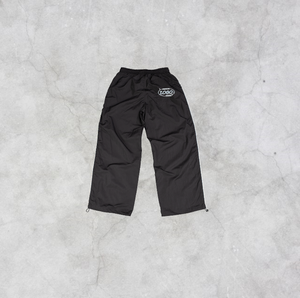 Pantalon de survêtement en toile écologique et respirant empilé personnalisé pour hommes Style décontracté coton droit Baggy surdimensionné cordon de serrage - Product Image 3