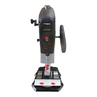 Perceuse à colonne métallique 720W à vitesse variable, mandrin 1/2 pouce, étau 3 pouces, table de travail inclinable, machine de perçage numérique, prise européenne