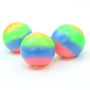 Regenboog Speeltuin Ballen Rubber Springkussen Opblaasbare Ballen Voor Kinderen En Volwassenen Binnen-En Buitenspellen