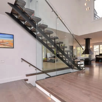 VIKO 2024 Escalier en Bois Moderne à Led Double Stinger, Mono Stringer