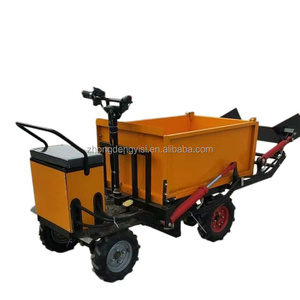 Vehículo Autocargable y Descargable para Obras de Construcción, Camión Volquete Eléctrico de Tres Ruedas, Vehículo para Carga y Manipulación de Arena - Product Image 5