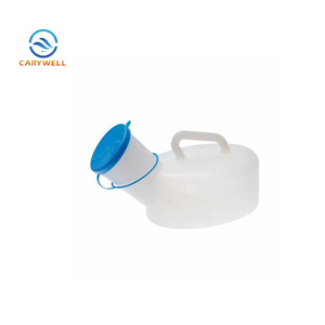 Orinal Portátil <span class=keywords><strong>de</strong></span> Plástico para Ancianos <span class=keywords><strong>de</strong></span> 1000 ml con Sifón <span class=keywords><strong>de</strong></span> Descarga para Hospital - Product Image 4