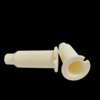 Tube conique en forme de corne de haute qualité, 99,5 % alumine Al2O3, pièces en céramique industrielles personnalisées, moulage, certifié ISO9001