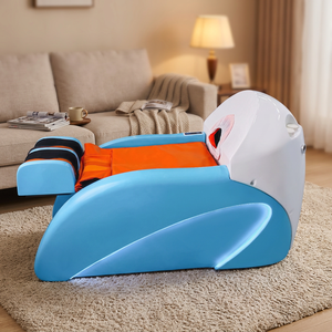 Mobilier de salon : lit de massage et de lavage automatique pour barbier et salon de beauté - Product Image 1