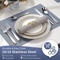 Ensembles de couverts de table en acier inoxydable personnalisés en usine en Chine