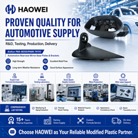 Nylon PA modifié renforcé, matériau spécial HW PA6-BG50-PA66-74110, couleur personnalisée pour pièces automobiles, applications médicales et alimentaires