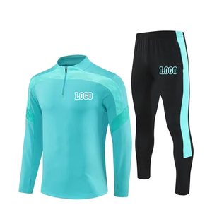 Nuovi Set Sportivi da Calcio per Bambini Personalizzati Stampati All'Ingrosso 100% Poliestere Vestibilità Slim Leggeri Asciugatura Rapida Lunghi XXL - Product Image 2