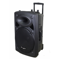 Altavoz de karaoke de 8 pulgadas de alta calidad con carrito de exhibición de fábrica