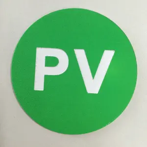 Avustralya PV etiketleri için 3m arka yapışkanlı açık standart güneş kitleri ile sertifikalı traffolfolabs etiketleri