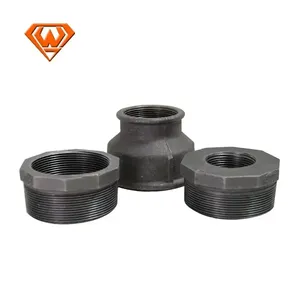 ISO 9001 FM BSP ổ cắm mạ kẽm Đen Phụ kiện đường ống sắt - Product Image 3