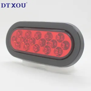 10 LED IP67 su geçirmez 12V 24V arka Stop fren dönüş park lambaları kamyon römork karavan