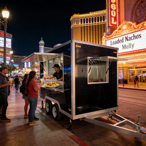 Camion de restauration mobile de haute qualité pour la rue, chariot de <span class=keywords><strong>camping</strong></span>, remorque pour hot-dogs et burgers, van de <span class=keywords><strong>camping</strong></span>, remorque alimentaire pour café - Product Image 2