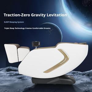 Dual-Core 4D Full Body Zero Gravity SL Track Silla de masaje Rodillos de pie de calefacción de grafeno y reposapiés extensible - Product Image 2