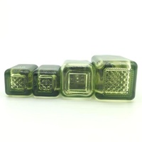 Flacons compte-gouttes en verre de luxe 10ml 20ml 30ml 40ml, design esthétique unique pour crème visage, ensemble de contenants cosmétiques de luxe, 100 pièces
