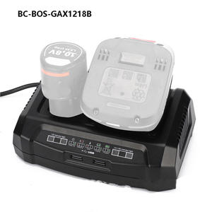 Chargeur de batterie pour BOSCH GAX1218V-30 18V/12V Chargeur de batterie double baie avec 2 * ports USB - Product Image 4