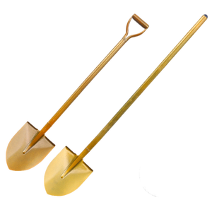 Venda quente Construção Ferramentas Aço Jardim Mão Rodada Pá com Cabo De Madeira - Product Image 2