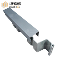 Capuchon de type U en PVC vinyle résistant aux UV pour palplanches en plastique, pour le contrôle des inondations, le revêtement de canaux et de bassins, et les applications de coupure