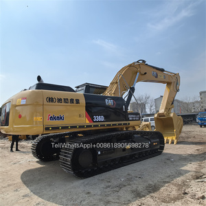 Excavadora de cadenas Caterpillar 336DL japonesa usada, modelo 2020, 36 toneladas, motor C9 ACERT, cucharón de 2.6m, 200KW de potencia, en stock para la venta. - Product Image 2
