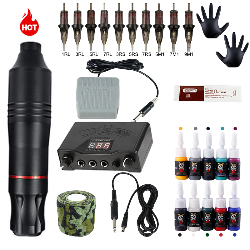 Stylo de tatouage noir