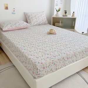 Mejor Venta de tela de algodón lavable transpirable Multi colores impreso ropa de <span class=keywords><strong>cama</strong></span> sábanas ajustadas <span class=keywords><strong>Protector</strong></span> de colchón - Product Image 1