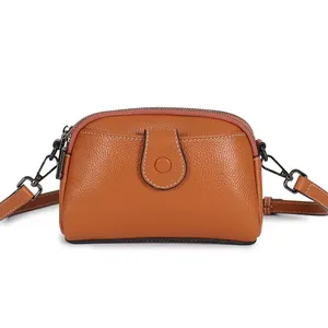 Sacs à bandoulière AndoBag pour femmes, en cuir de vache véritable, grande capacité, petit sac carré, sac à main tendance 88-160 - Product Image 6