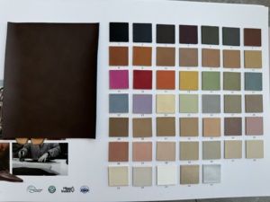 Оптовая продажа с фабрики: Тисненая искусственная кожа ПВХ/ПУ, синтетическая кожа наппа для автомобильных сидений, сумок, ноутбуков, диванов, одежды - Product Image 1