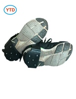 Crampons antidérapants en caoutchouc naturel légers et durables, personnalisables en couleur, pour sports d'hiver, certifiés CE/RoHS, faciles à utiliser