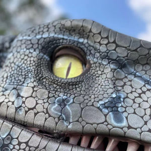 Activités d'Halloween, costume de dinosaure animatronique, tenue de dinosaure réaliste pour adulte - Product Image 2