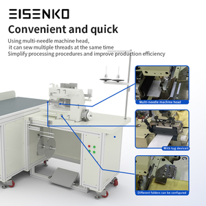 EISENKO Factory Price Computer Multi-needles <b>Automatic</b> High Speed High Efficiency Curtain <b>Sewing</b> <b>Machine</b> RD-HBJ100 CE ISO - Product Image 3