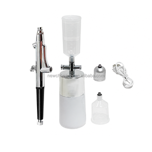 Kit de Aerógrafo Recargable por USB <span class=keywords><strong>para</strong></span> Maquillaje, <span class=keywords><strong>Pintura</strong></span> Corporal, Barbería, Tatuajes, Tinte de Uñas, Tinte de Cejas, Herramienta Cosmética - Product Image 1