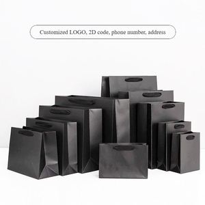 ถุงกระดาษพิมพ์โลโก้ตามสั่ง เป็นมิตรกับสิ่งแวดล้อม ขายส่ง ถุงกระดาษพิมพ์ลายคุณภาพสูง พร้อมโลโก้ของคุณเอง - Product Image 2