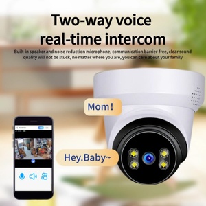 Camara De Seguridad V380 Pro PTZ 10X Zoom 5MP <b>Wireless</b> WiFi IP Smart Home Turret <b>Camera</b> Indoor Surveillance CCTV <b>Security</b> <b>Camera</b> - Product Image 2