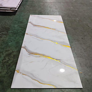 Pannello in PVC Effetto Marmo Lucido UV 2mm 2.5mm 3mm, Alternativa al <span class=keywords><strong>Legno</strong></span> <span class=keywords><strong>per</strong></span> Decorazione Murale - Product Image 1