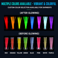 Bâtons lumineux en gros pour concerts et fêtes, bracelets LED jetables, articles de fête et jouets lumineux néon, OEM/ODM acceptés