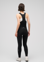 Pantalon de cyclisme long thermique en nylon TECH Fleece pour femme, avec protège-fesses double flèche, séchage rapide, pour le cyclisme sur route, collection automne-hiver, OEM